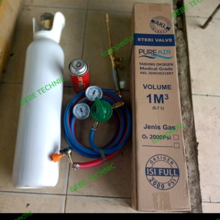 alat mesin las oksen gas las lengkap