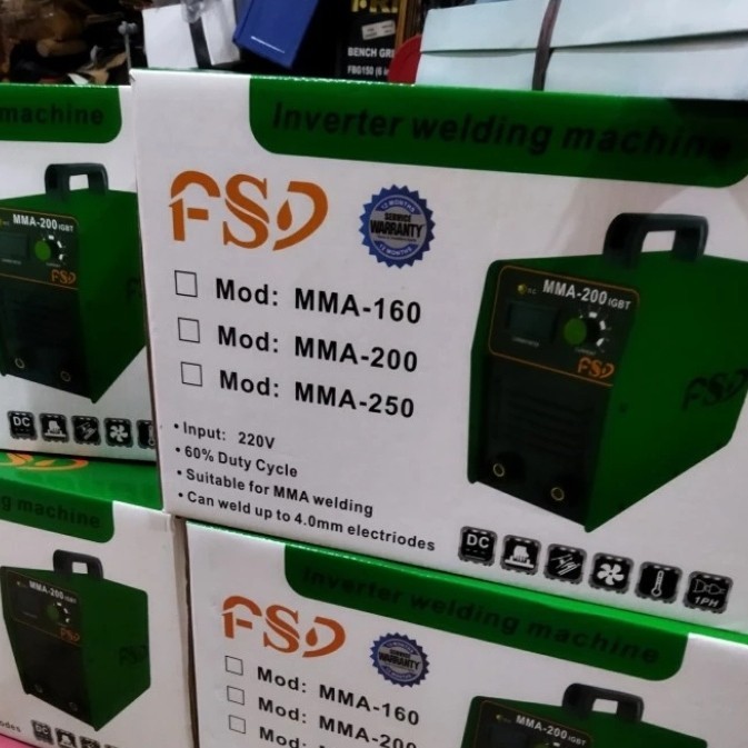 mesin trapo las merek FSD MMA 160