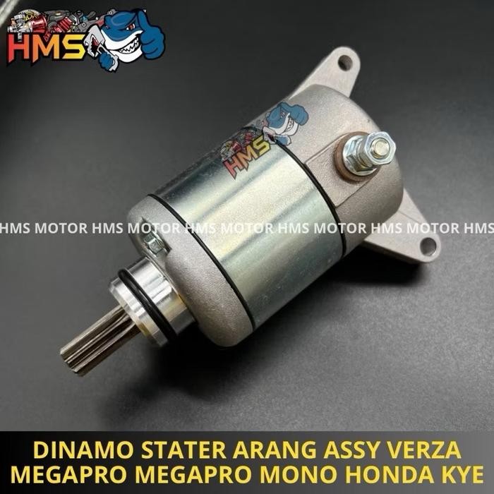 Dinamo Assy Stater Dinamo Assy Starter Arang Stater Megapro New Monoshock Megapro New Verza Honda