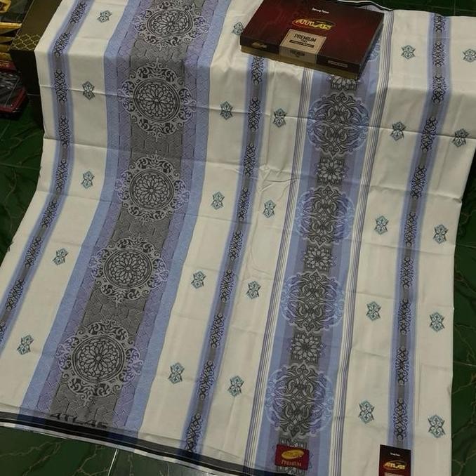 Sarung Atlsa Preum Jaquard Songket Gold Sarung Atlas Preum 790 Muslim Motif