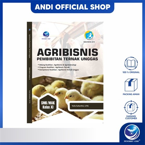 Buku Agribisnis Pembibitan Ternak Unggas SMK XI, Bidang Keahlian: Agribisnis dan Agroteknologi, Prog