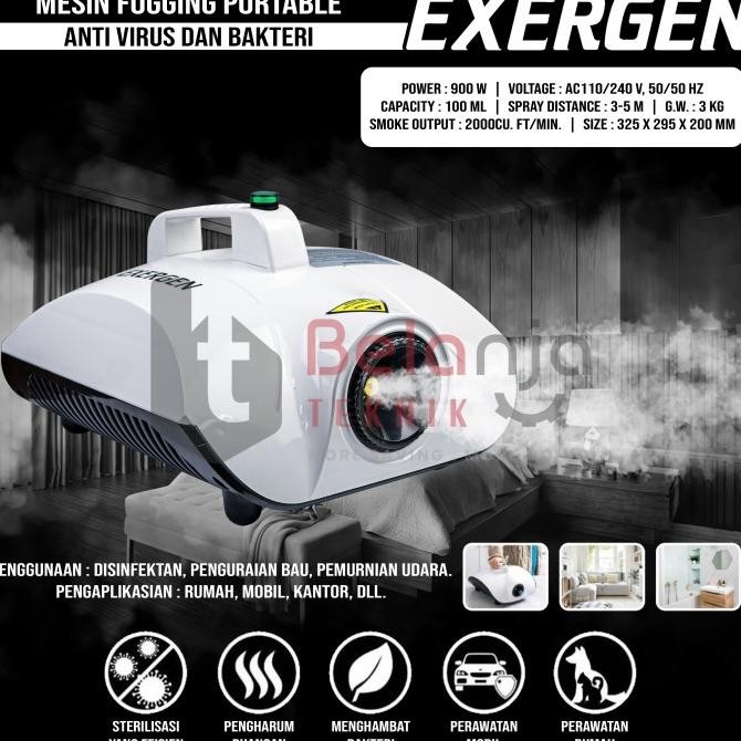Exergen Cold Fogging Uap Machine Mesin Fogger Pengasapan XG900 XG 900
