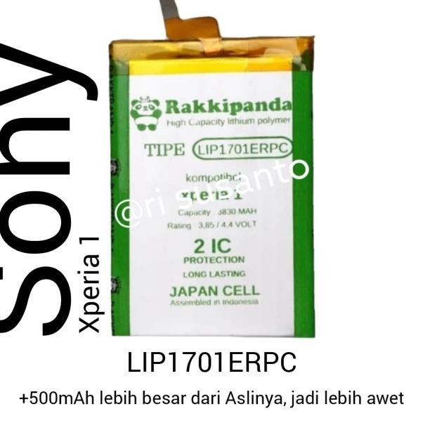Baterai Rakkipanda LIP1701ERPC for Sony Xperia 1 XZ4 J9110 J9150 SOV40 Terlaris