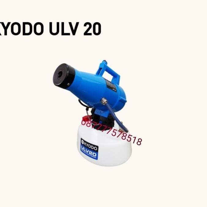 Alat Fogging Uap Kyodo ULV 20 ULV Cold Fogger Mesin Fogging Listrik