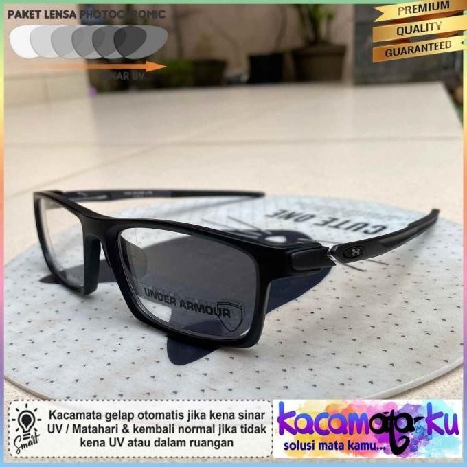 Kacamata Minus Pria Magnesium Porsche Design 8188 + Lensa Photocromic Terlaris