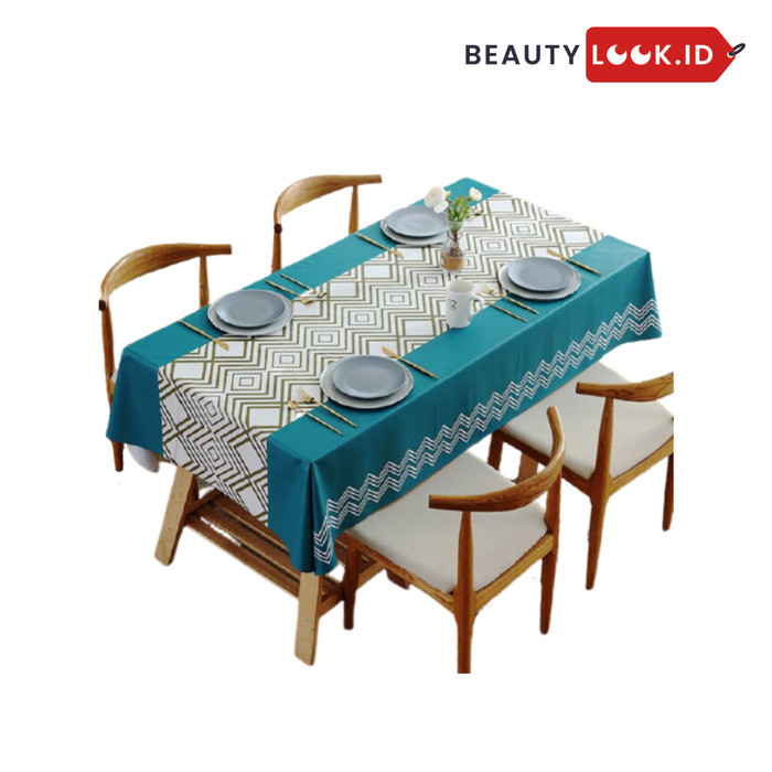 Taplak Meja Premium Alas Meja Taplak Meja Makan Anti Air Dan Minyak Terlaris