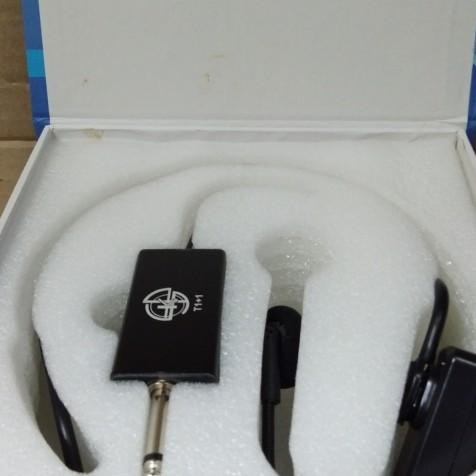 Microphone mic mik UHF WIRELESS headset jepit telinga Terlaris
