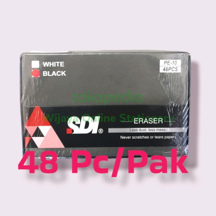 

Penghapus SDI PE-10 (40Pc)