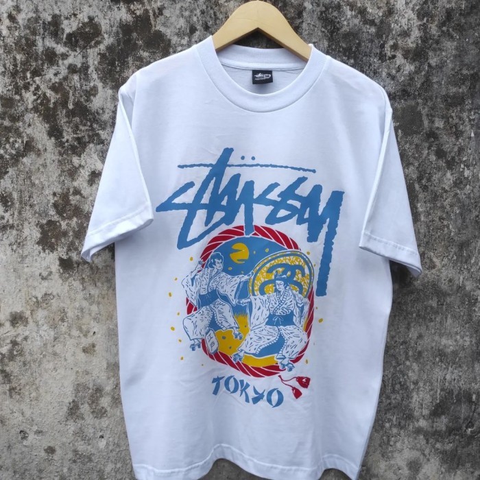 Stussy Tokyo Japan White Tshirt