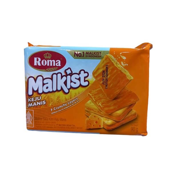 

ROMA MALKIST KEJU MANIS 90 GR - BISKUIT