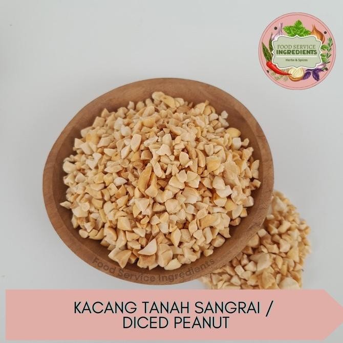 

Ready stock] Kacang tanah sangrai 250gr / Diced Peanut