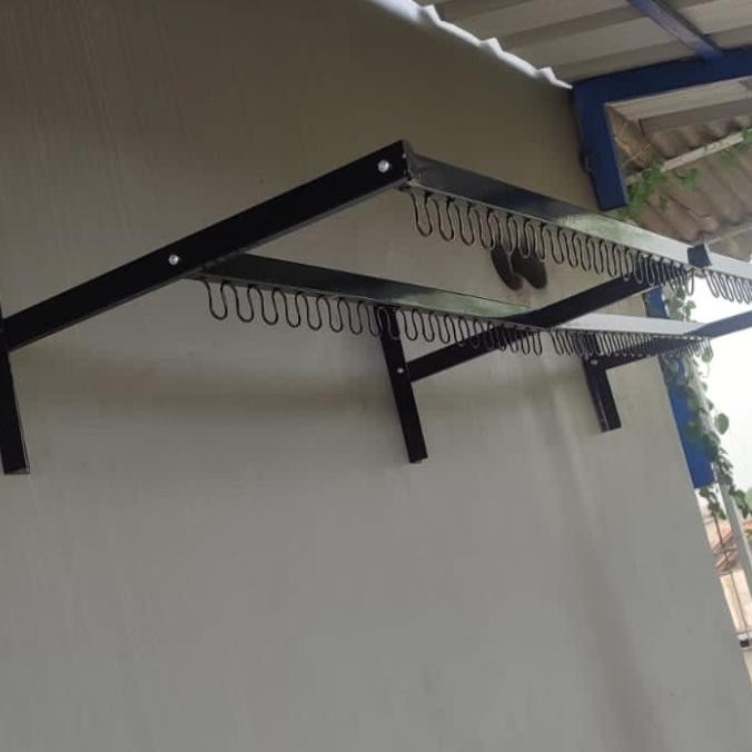 Jemuran lipat dinding 150 / 200cm