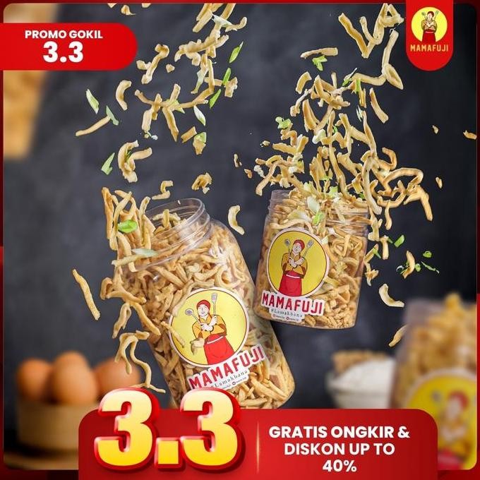 

Terbaik Mama Fuji - Kue Bawang Original 750G Limited Edition