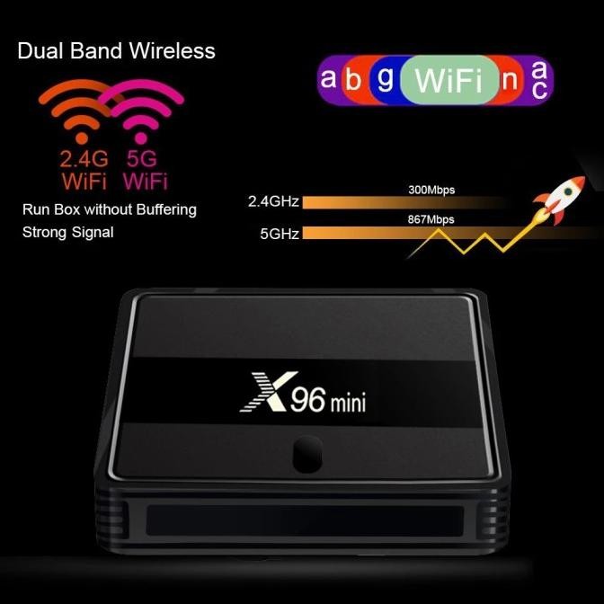 TERMURAH - Alat ubah tv biasa jadi smart tv Android - X96 Mini Smart TV 2GB 16GB