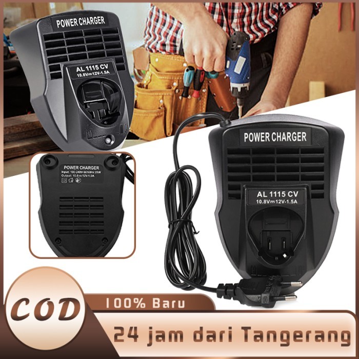 Charger Baterai Li-Ion Lithium Al1115Cv Bosch 12V Bor Bosch Charger