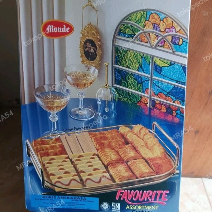 

Big Sale Monde Favourite 575Gr | Kue Kaleng | Biskuit Kaleng | Biskuit Lebaran Berkualitas