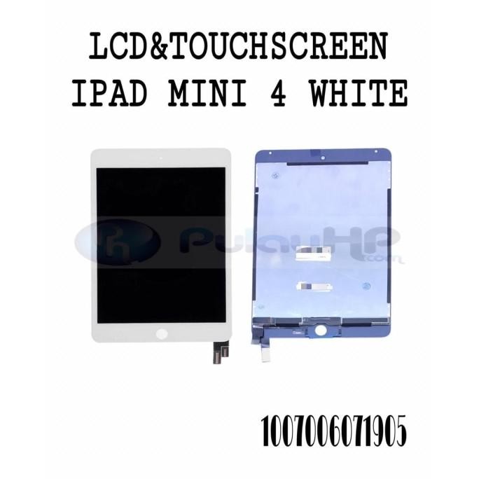 NEW LCD IPAD MINI 4 WHITE ORIGINAL