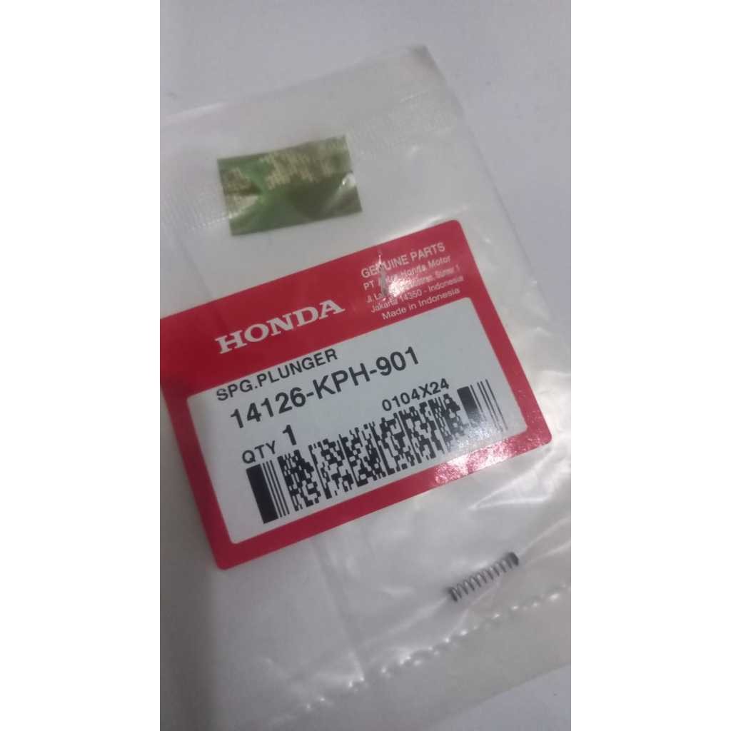 14126KPH901 – SPRING PLUNGER, PER ADS, PER DEKOMPRESI BEAT KARBU, SPACY KARBU, SCOOPY KARBU ORI AHM