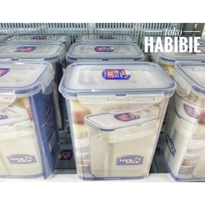 Big Sale Lock N Lock Tall 1.8 L Liter Food Container Toples Kue Susu Plastik Limited Edition