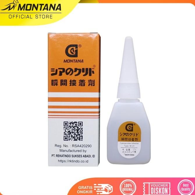 

Montana Lem Kaca/ Lem Besi / Lem Korea GL-06 / Box Besar 50Pcs