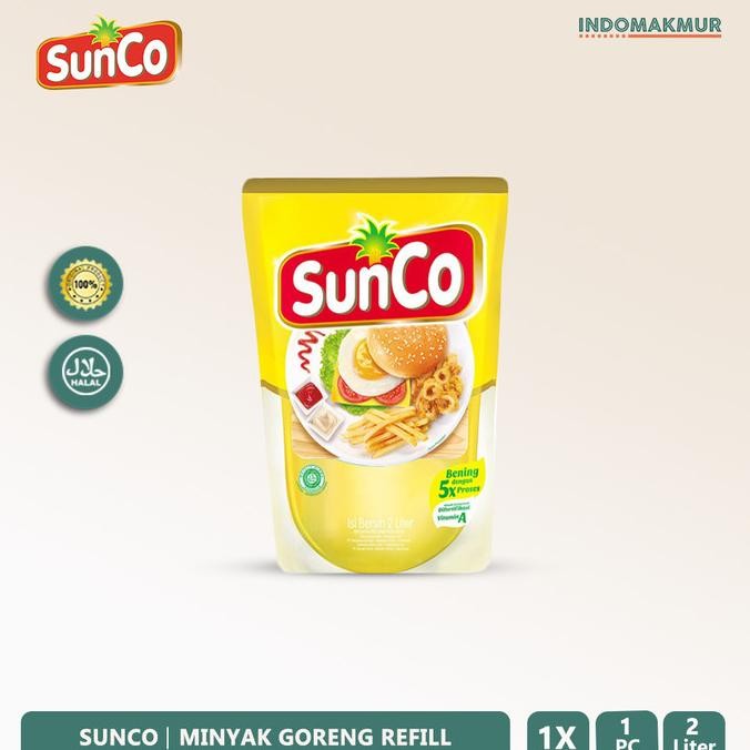 

Minyak Goreng Sunco - Refill - Pouch - Botol Original Dan Terpercaya