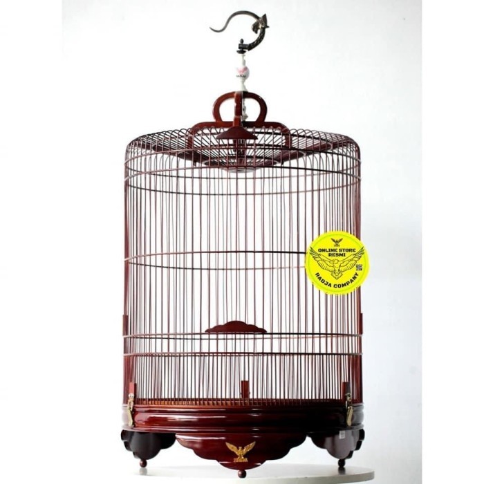 SANGKAR KANDANG MURAI RADJA COMPANY JATI COKLAT NO 2 KODE 450