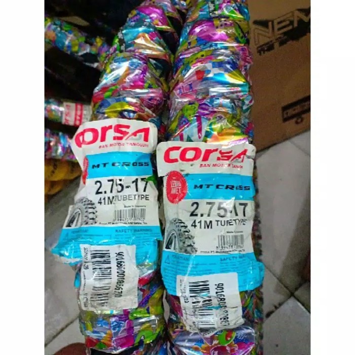Ban Trail Corsa Mt Cross Ring 17 Ukuran 275/17 Ban Motor Cross/Trail