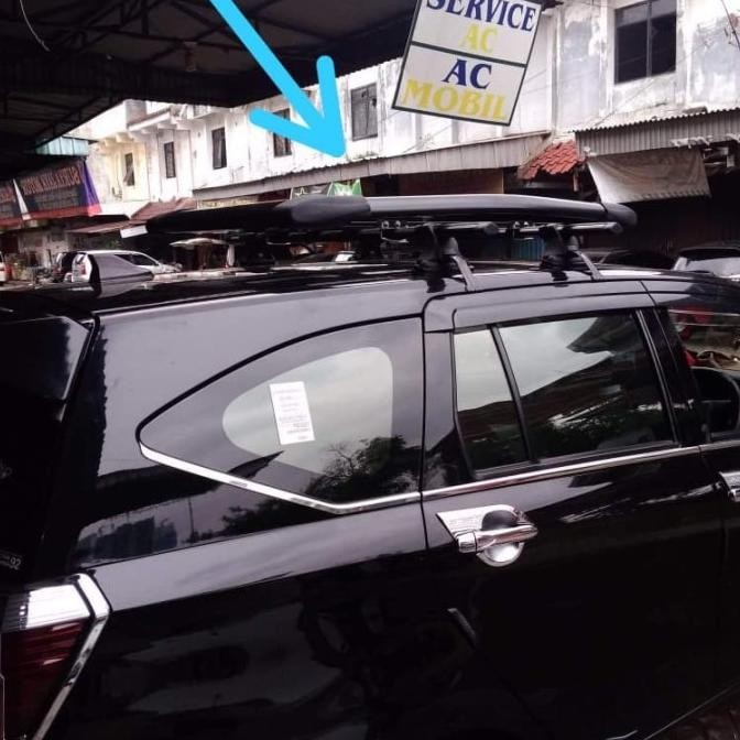 Roof Rak Bagasi Atas+ Cross Bar Avanza Merek Sun Rack Berkualitas