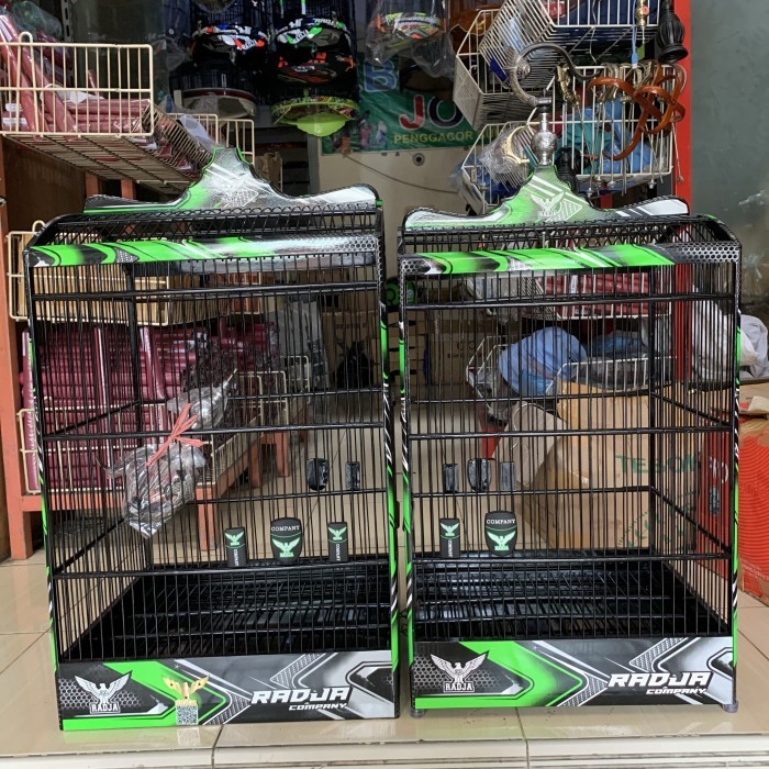 Sale Terbatas Sangkar Kandang Kotak Radja Company Premium Decal No 1 Aman