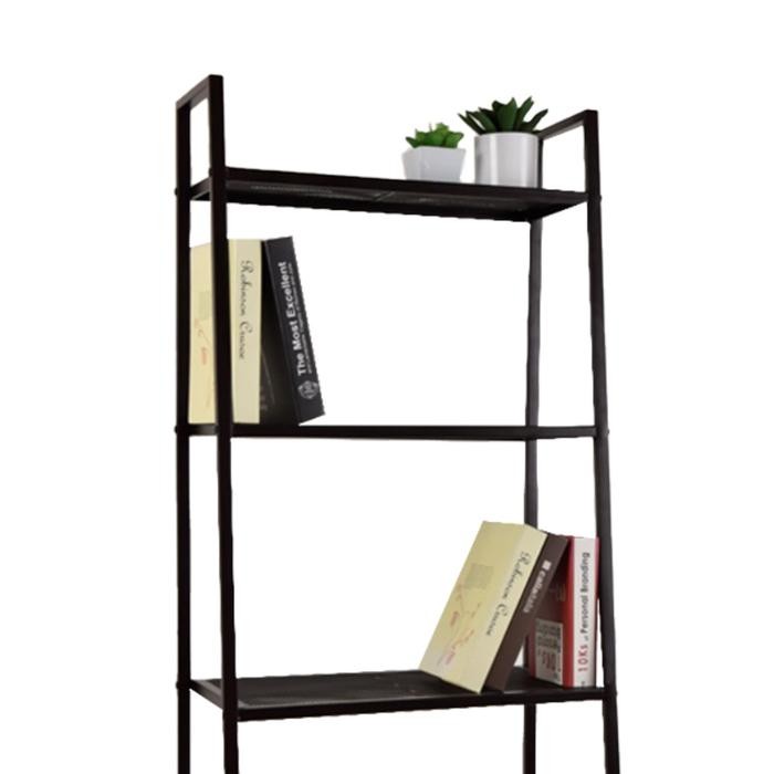 terbaru  selma biema rak besi 4 tingkat - cokelat furniture ready