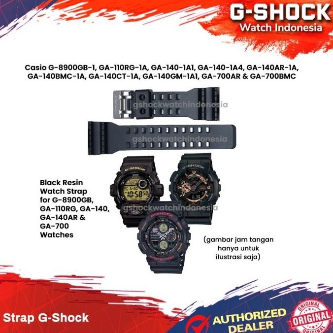 promo tali strap g-shock g-8900gb g8900gb ga-110rg ga140 ga-140 original