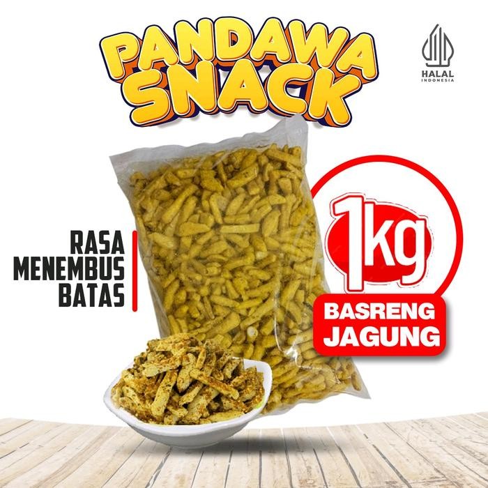 

TERBARU Basreng 1 KG Jagung Manis Baso Goreng Stik Food Pedas Snacks