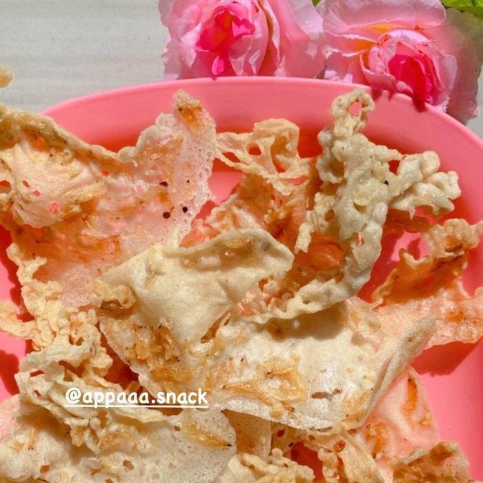 

BIG SALE Peyek Udang Rebon 500gr Rempeyek udang rebon Makanan Cemilan Food Keripik Kering Snack