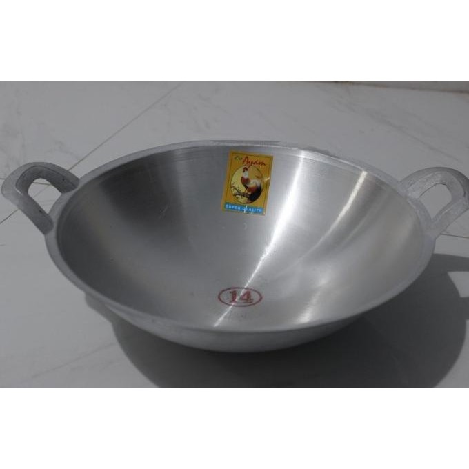 

READY BESAR PENGGORENGAN CEKUNG DALAM UKURAN 20 CAP AYAM GOOD QUALITY