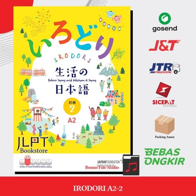 Sale Buku Irodori A2 - 2 Jft Basic (Versi Cetak) - Bahasa Indonesia