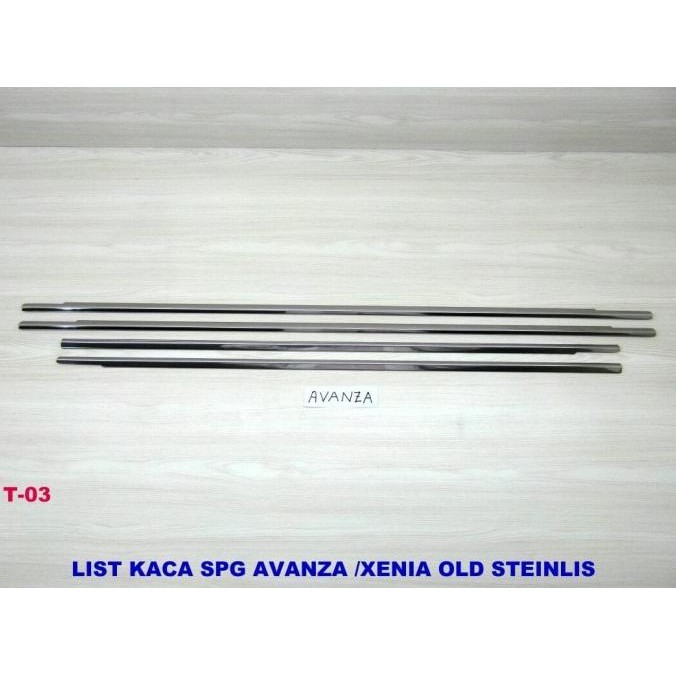 List Plipit Kaca Mobil Avanza / Xenia Berkualitas