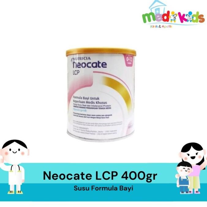 Baru Nutricia Neocate LCP Powder 400gr - Susu Formula Bayi Alergi Susu Sapi