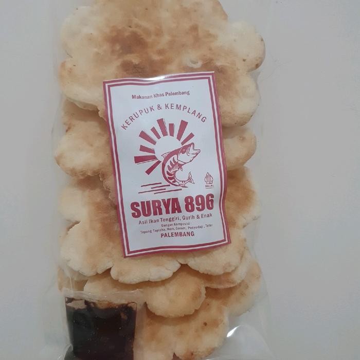 

SALE KEMPLANG PANGGANG BINTANG IKAN GABUS MIX TENGGIRI ISI 5 PCS + CABE Camilan Food Snack Crispy