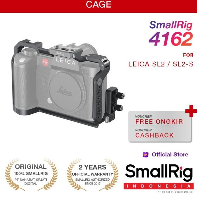 Smallrig Cage Kit For Leica Sl2 / Sl2-S 4162 New Stok