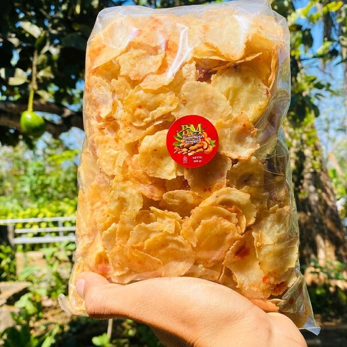 

BERGARANSI EMPING MELINJO RASA PEDAS MANIS ( MENTAH) Snacks Food