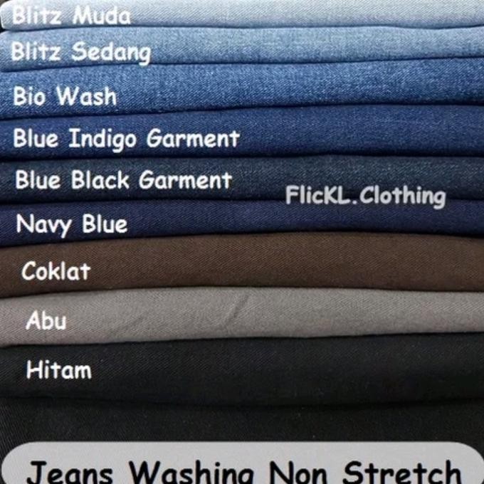 KAIN BLUE JEANS/BAHAN CELANA/BAHAN JAKET