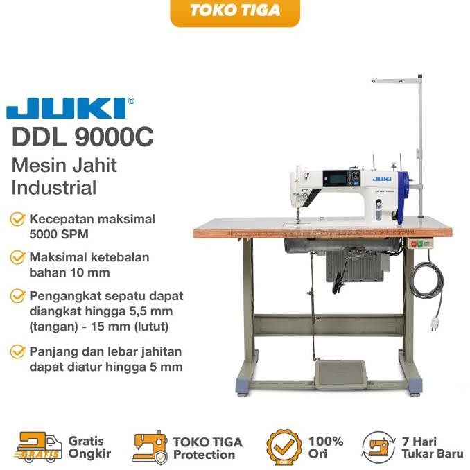 Mesin Jahit JUKI DDL-9000C-SMSNB - Jarum 1 Industrial Computerised