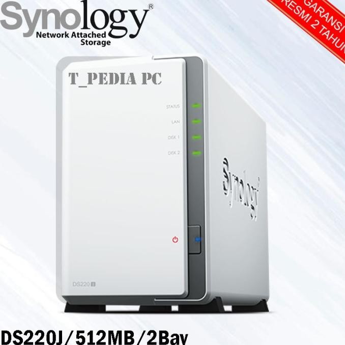 CO SYNOLOGY DS220J NAS Network Storage 2Bay Backup Server Desktop Basic