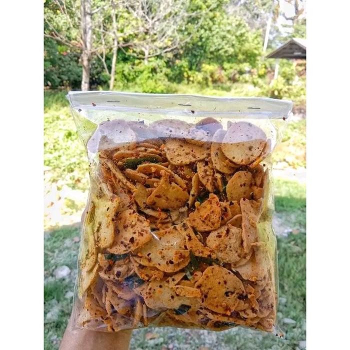 

MURAH seblak basreng koin pedas daun jeruk 500grm TOKO MURAH GROUP Cemilan Makanan Food Snack