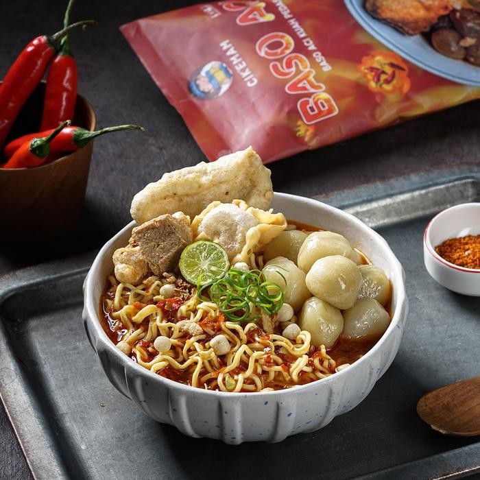 

PROMO CIKEMAM - PAKET BUNDLING 2 ( Seblak & Baso Aci ) Khas Bandung food pedas kuah sambal makanan