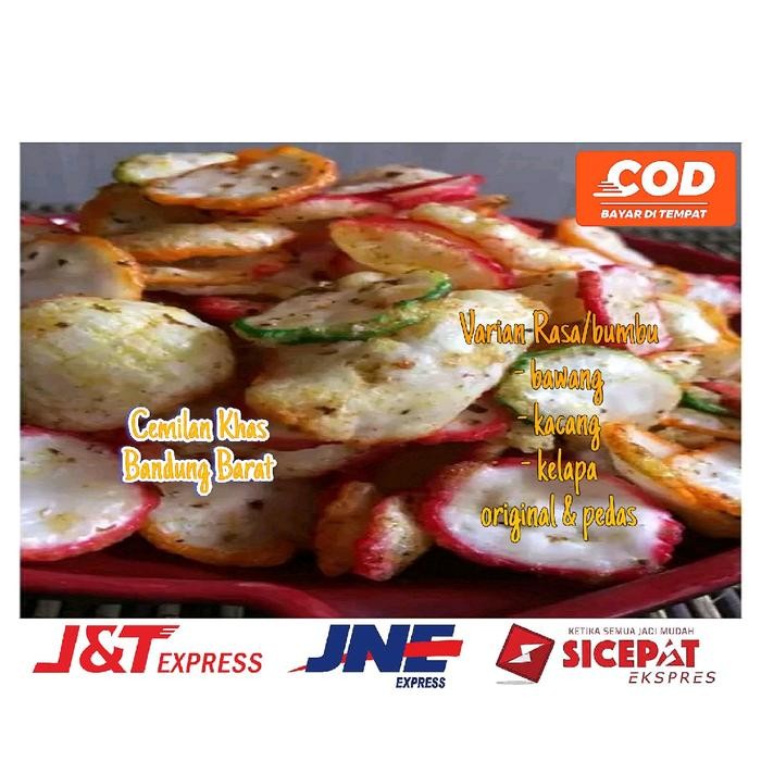 

PROMO Kerupuk Seblak Kering 3 Rasa/Original Mantap Bawang Pedas Food Kacang Makanan Snack Cemilan