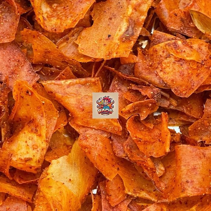 

HEMAT (2.2)Kripset 200gr keripik singkong pedas gurih renyah/ cemilan snack best seller snack food