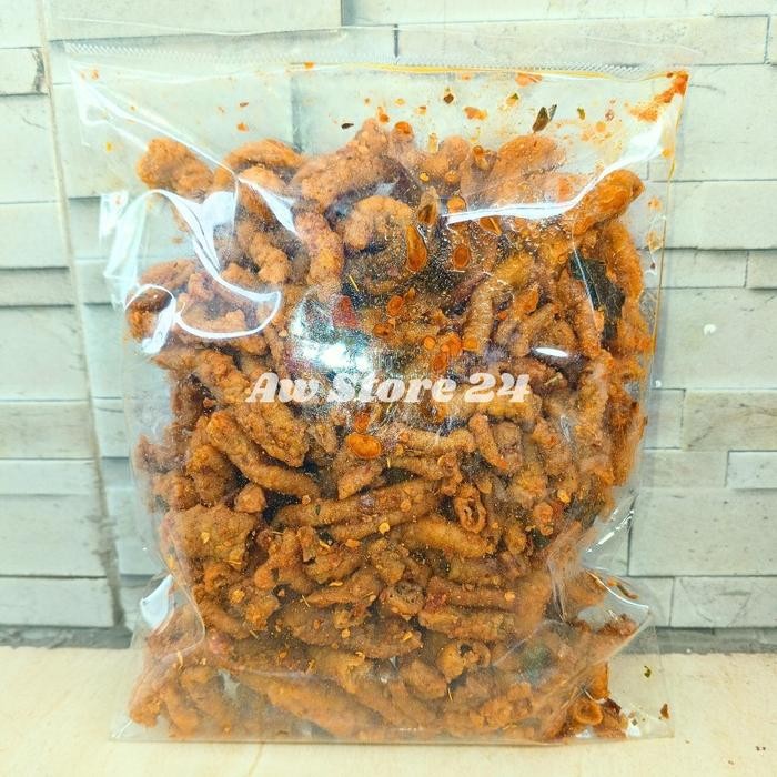 

STOK TERBATAS Usus Crispy Pedas 250gram - Food Snack