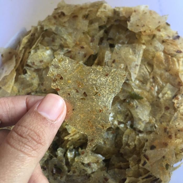 

GRATIS ONGKIR Keripik kaca Kripca Beledag Ori Pedas Daun Jeruk 80 gram Food Snacks Kripik