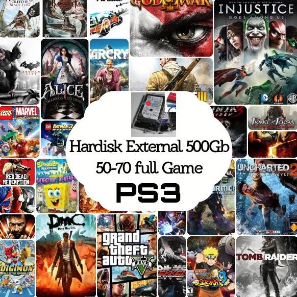 CO Harddisk external PS3 500GB full game